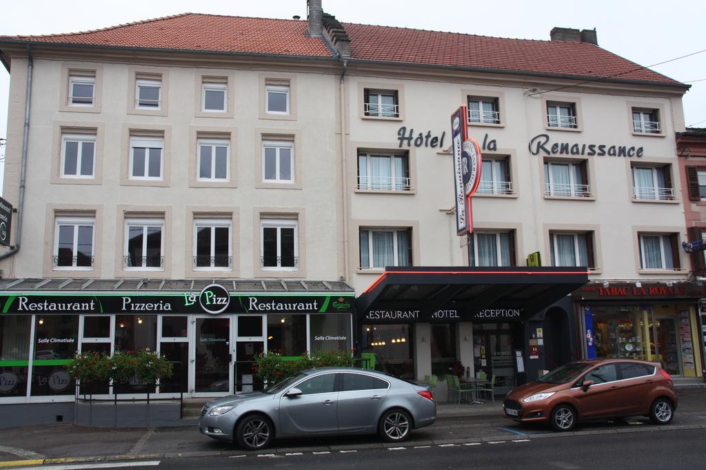 Logis Hotel- Restaurant La Renaissance Baccarat Zewnętrze zdjęcie